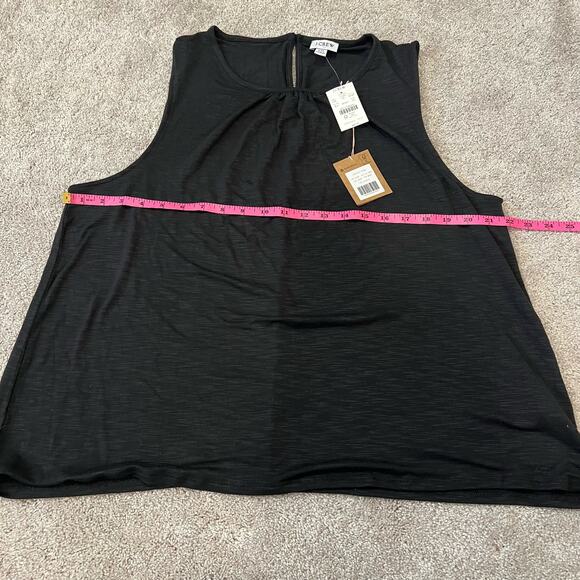 NWT J Crew Black Sleeveless Tank Top Size XXL Plus Size - Picture 7 of 7
